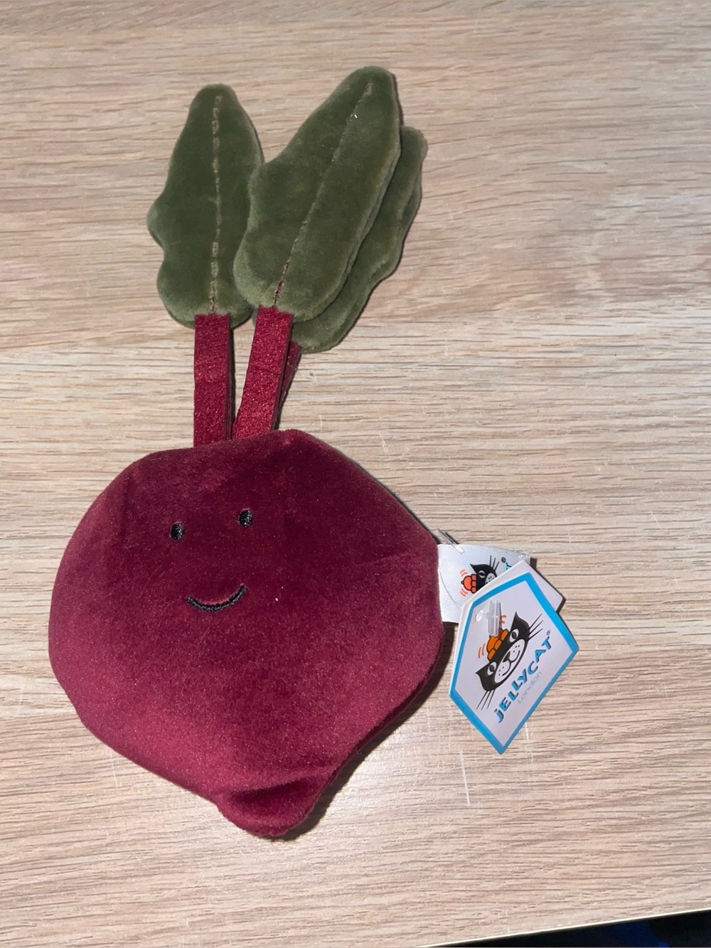NWT Jellycat vivacious vegetable beetroot- Retired-